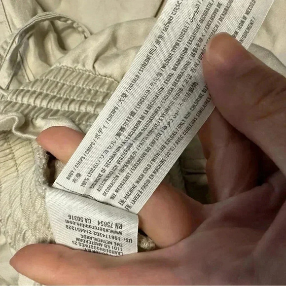 Abercrombie & Fitch Tan Lyocell Joggers Medium Long - Picture 6 of 6